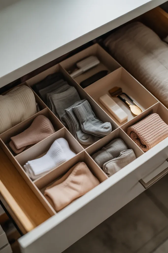 Organize Drawers with Dividers