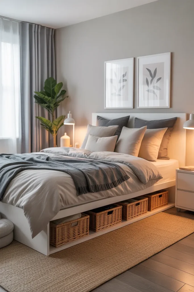 Use Under-Bed Storage Smartly
